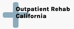 a logo for outpatient rehab california